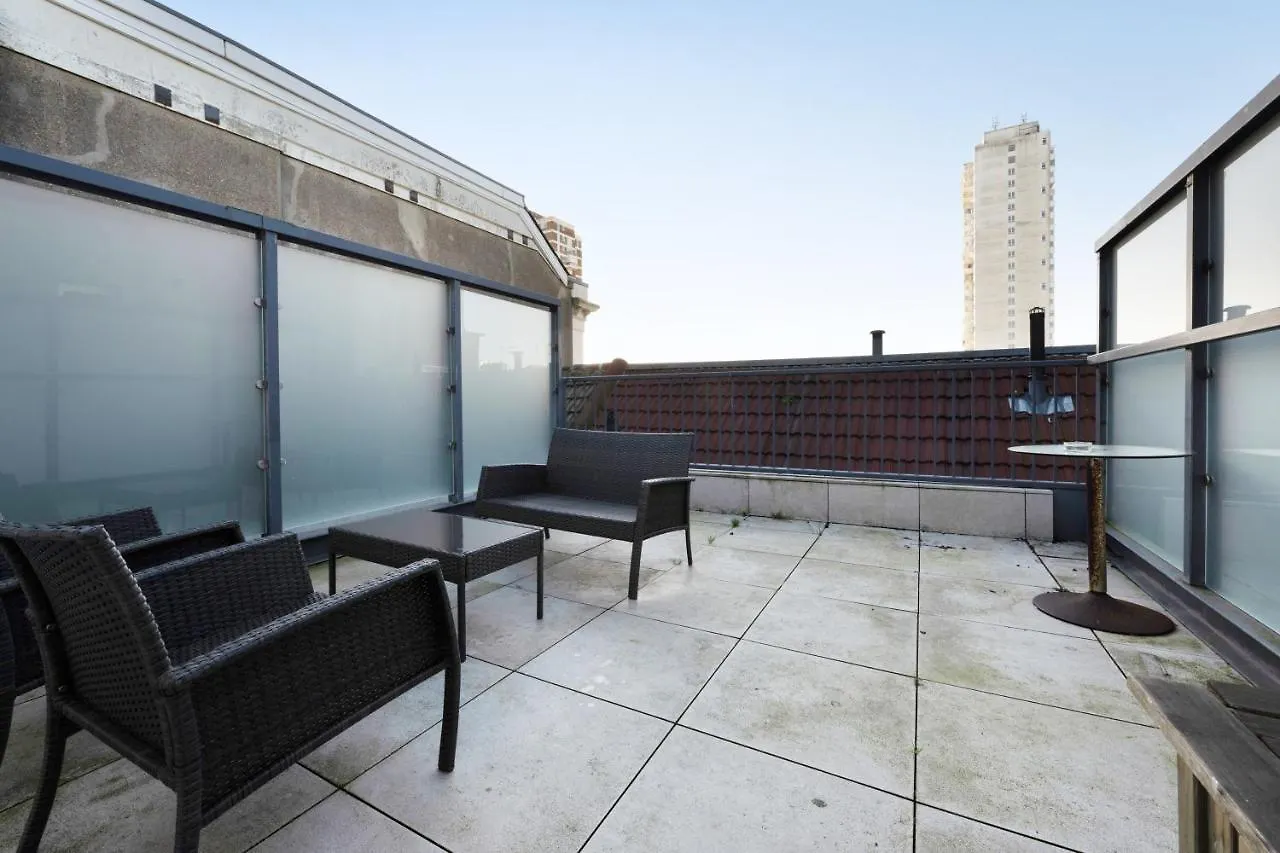 Апартаменты The I360 Flat, Penthouse, Sea View, Large Private Roof Terrace, Central Brighton 2 Bedroom, Up To 6 Guests Великобритания